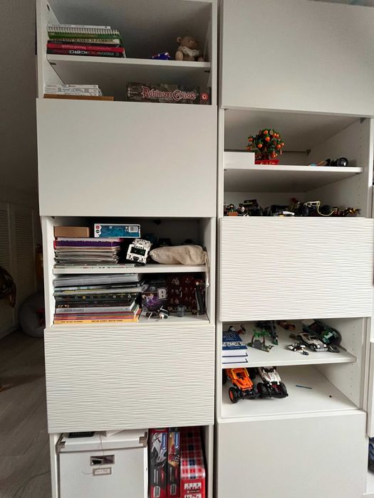 IKEA Besta- biały regał (system modułowy)