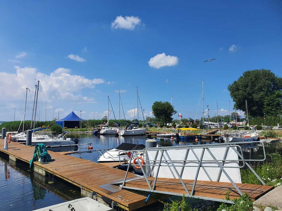 Działki 900 m od portu