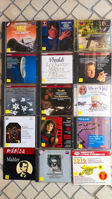 Cds música clássica 3€ - alguns importados