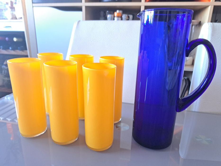 Conjunto de Jarro e copos