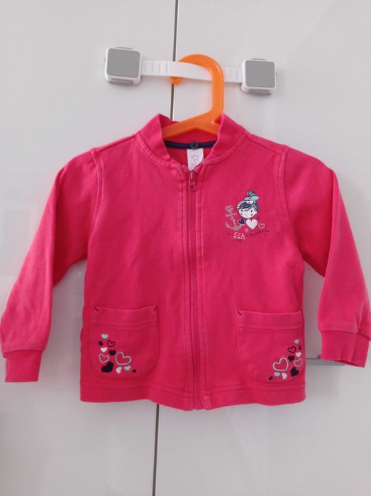 Płaszczyk dziewczęcy C&A z podpinką rozm. 86 Piękny!!!