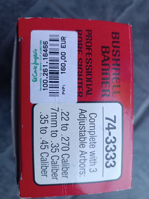 Alinhar ponto de mira BUSHNELL (Novo)