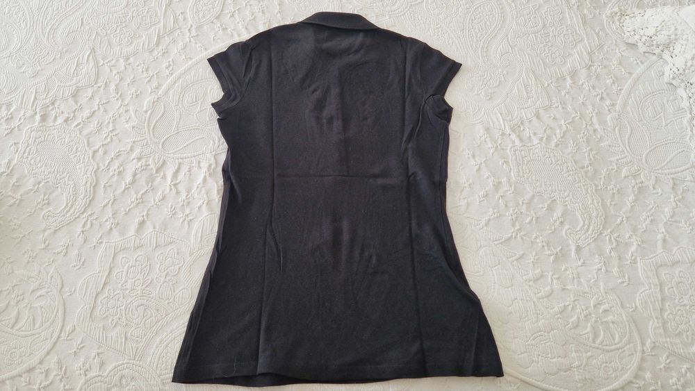 Polo preto, Calvin Klein, tamanho XS