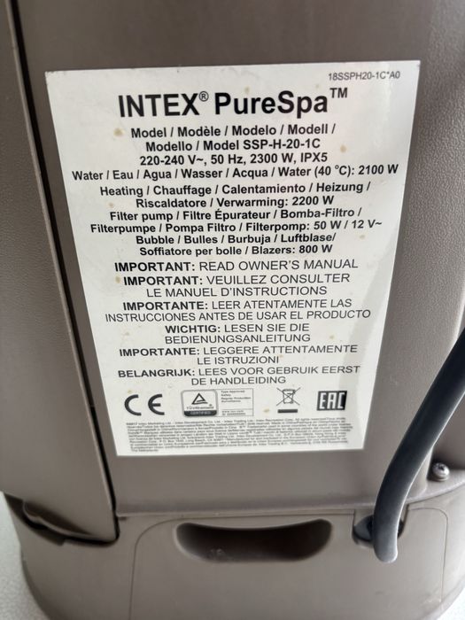 Pompa do jacuzzi Intex