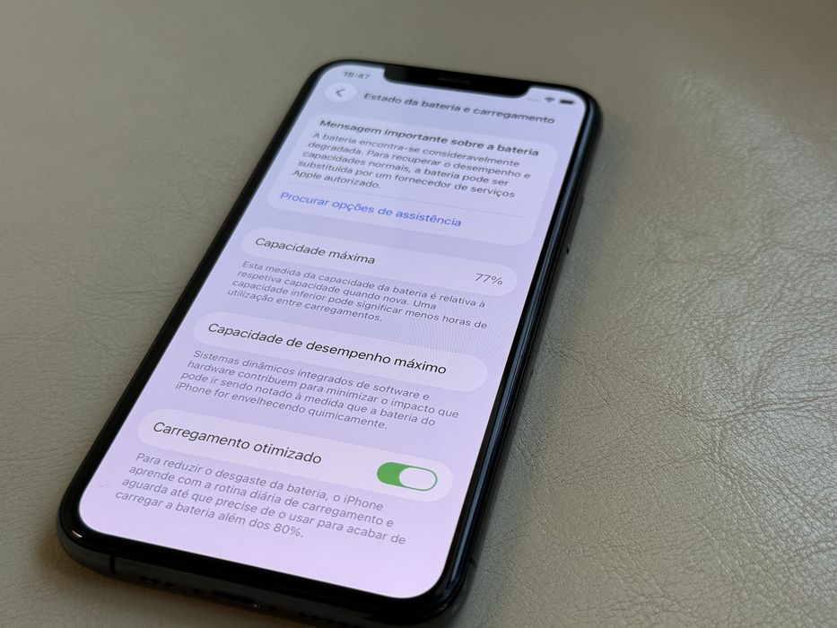 iPhone 11 Pro 256GB | Preto | 77% Bateria | Ler Descricao