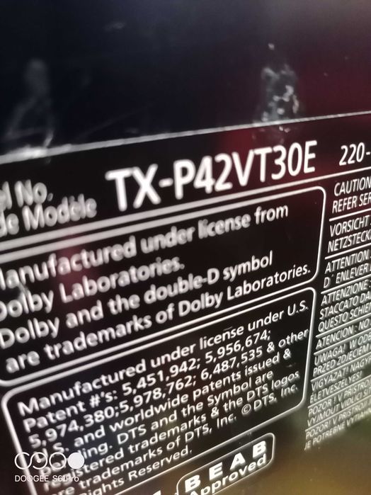 Telewizor Panasonic TX-P42VT30E