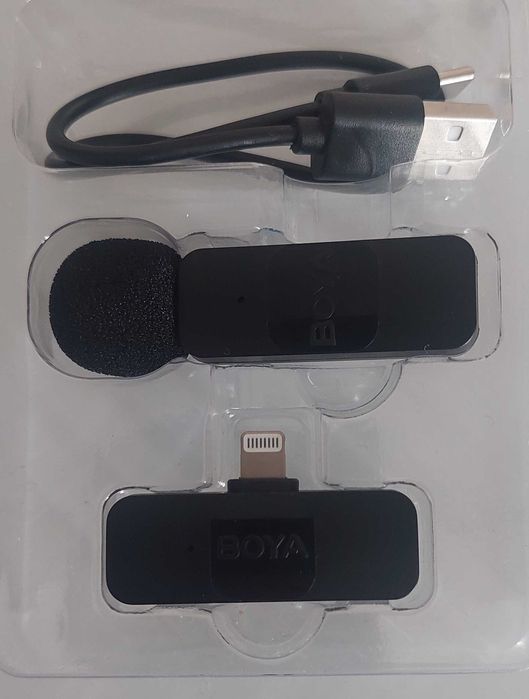 BOYA BY-V1: Професійний Бездротовий Петличний Мікрофон