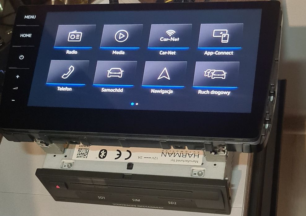 MIB 2,5 Discover Pro  nawigacja  VW 5NA GOLF 7/ TIGUAN/PASSAT B8 9.2'