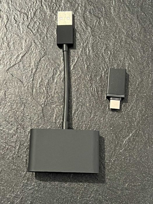 Carplay bezprzewodowy adapter Android Auto Bluetooth USB-C iOS Apple