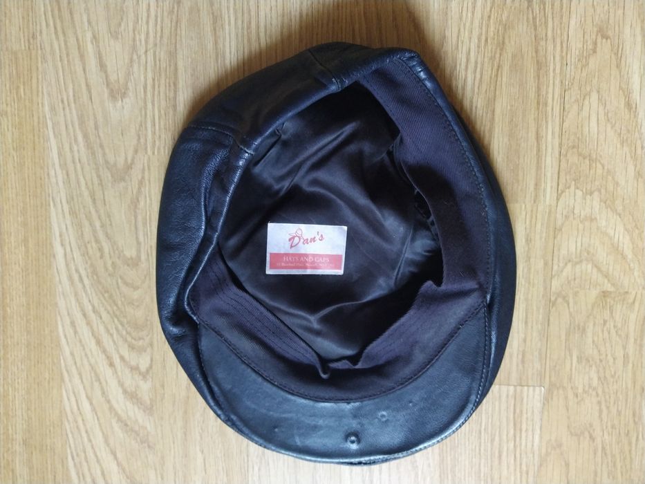 кепка кожаная Dan's