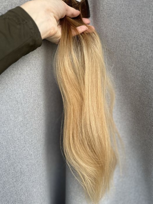 Wlosy slowianskie metoda kanapkowa 50 gram 45 cm