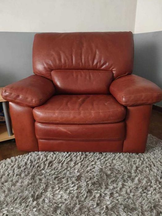 Sofá de Pele Vintage