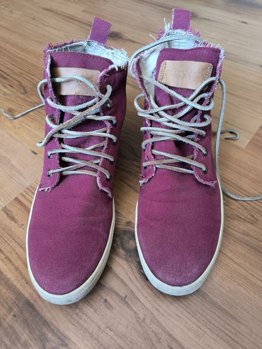Blackstone buty męskie 43 trampki wysokie burgund