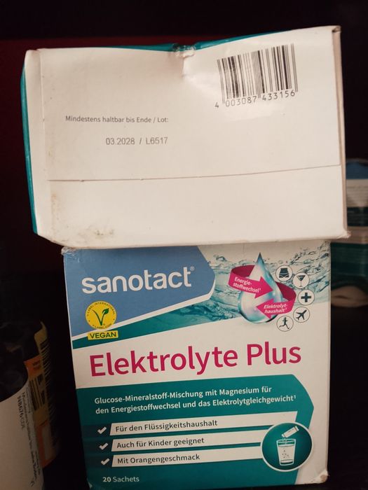 Elektrolity 20 saszetek pomarańczowe