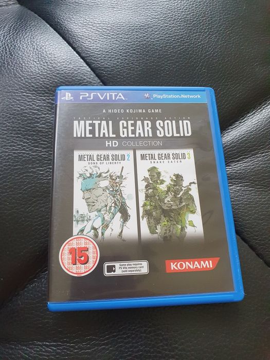 Metal Gear Solid kolekcjonerska ps vita Orzech • OLX.pl