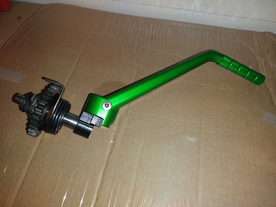 Kawasaki kx 250 wałek kopki kopka anoda zielona