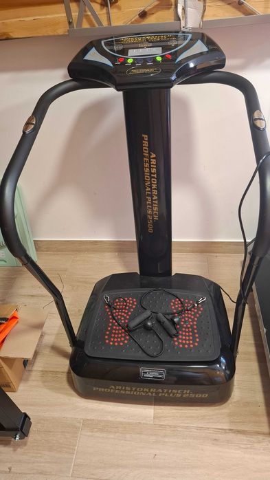 Plataforma vibratória de ginástica