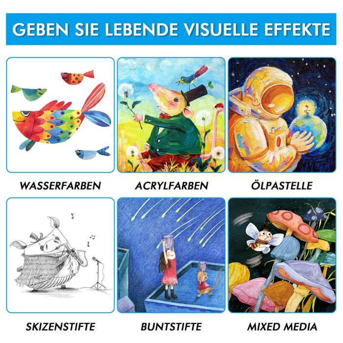 118-elementowy zestaw malarski