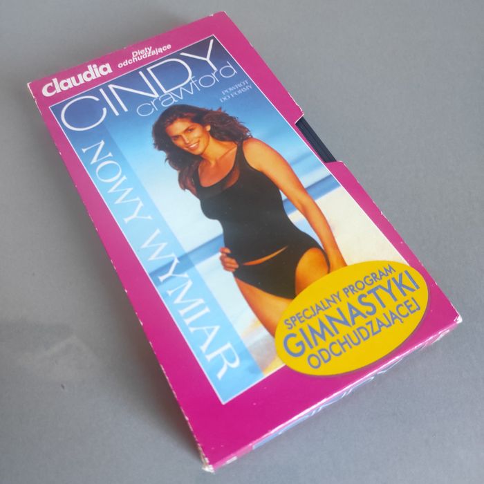 Cindy Crawford Nowy Wymiar Diety odchudzające kaseta VHS