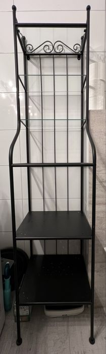 Regał metalowy vintage Ikea