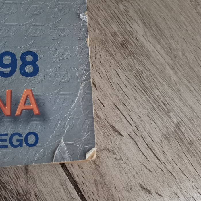 Książka telefoniczna 1998 Łódź uszkodzona