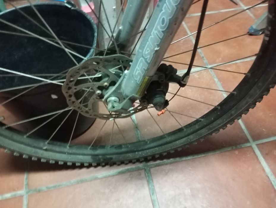 Bicicleta travão de disco