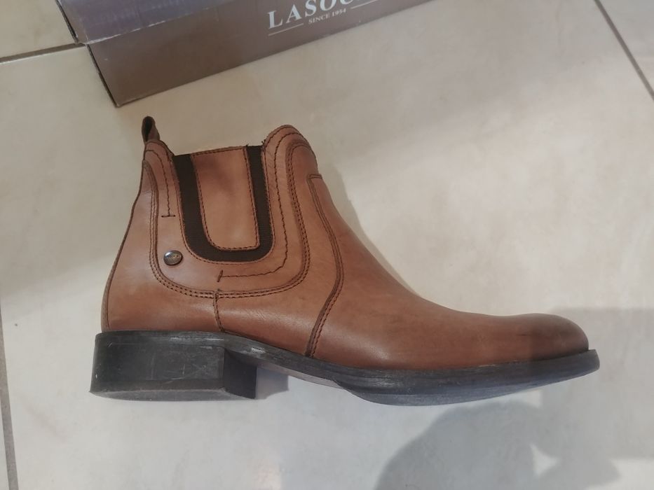 Botki skórzane Lasocki