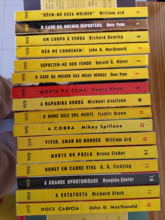 Livros da Colecção RIFIFI como novos