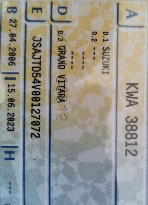 Suzuki Grand Vitara 2.0 LPG