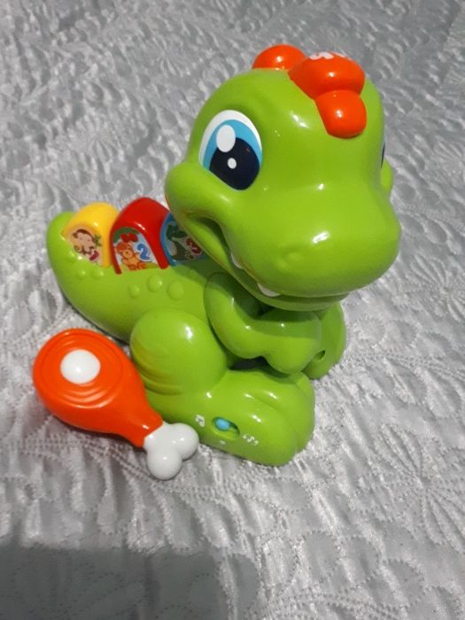 Interaktywny dinozaur pan "ząbek"