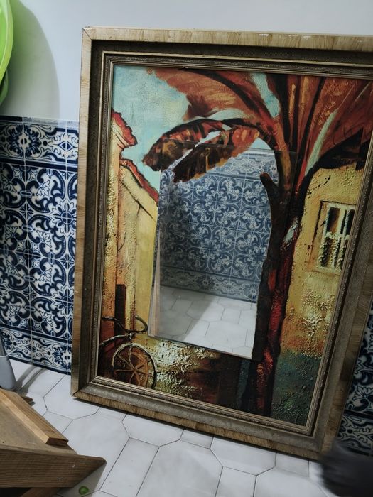 Quadro artístico vintage