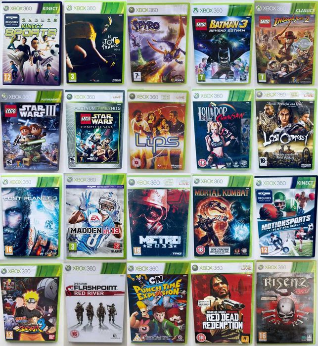 Диски для XBOX 360 / XBOX ONE, XBOX 360, XBOX Original