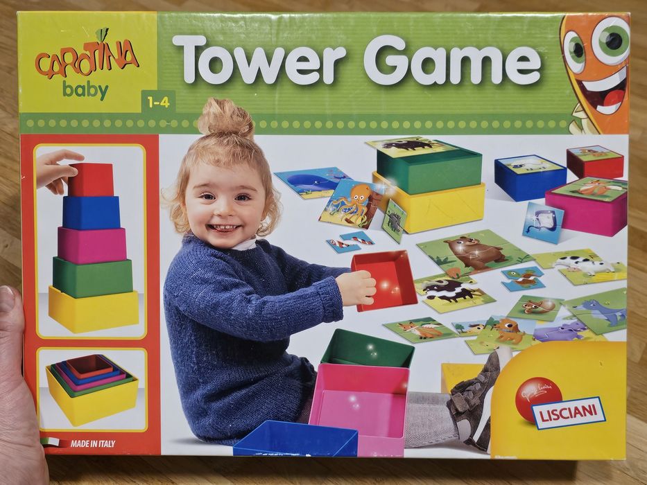 Carolina Tower Game puzzle 1-4 lat