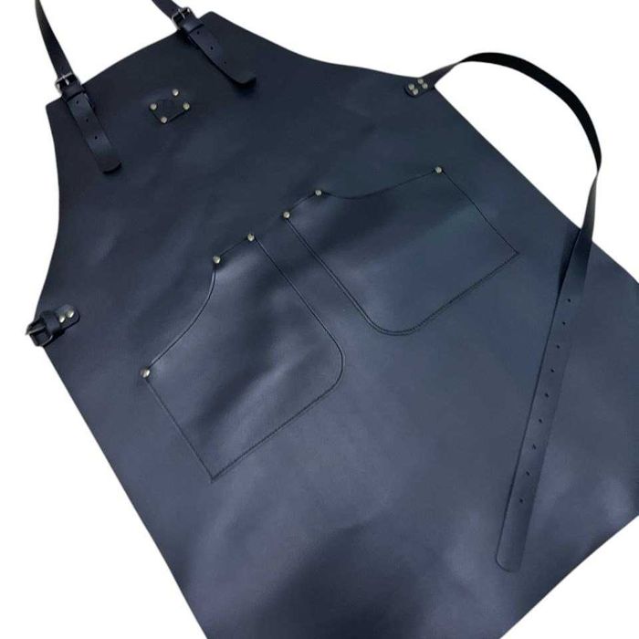 Фартух шкіряний FR20 Кожаный фартук для гриля, барбекю и кухни