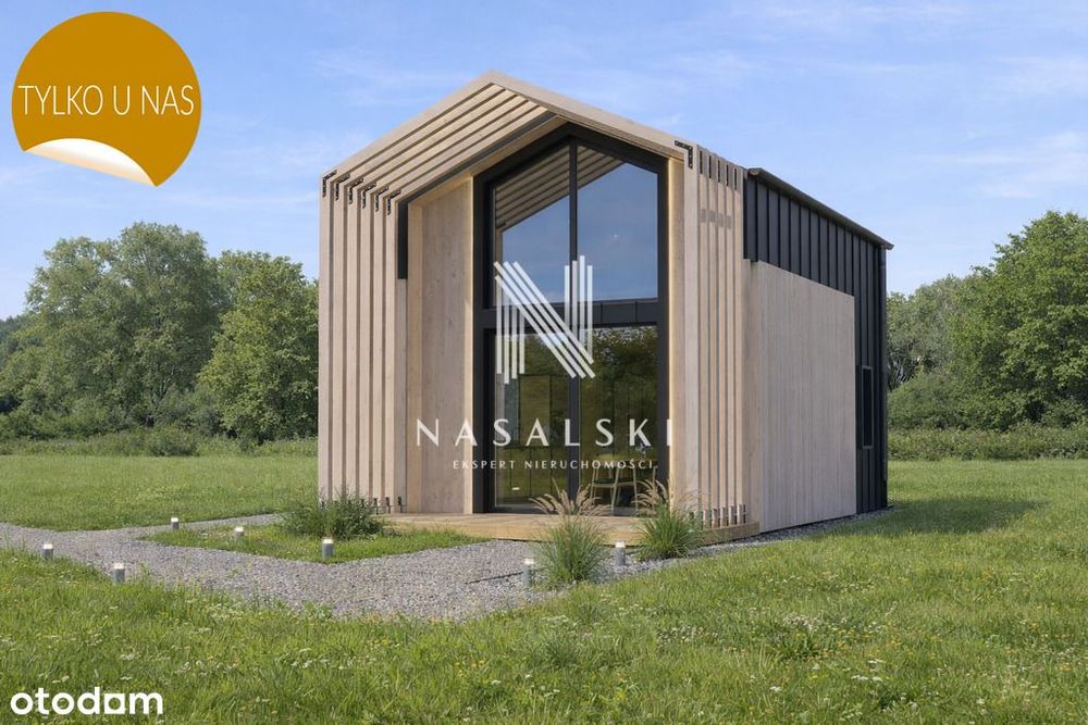 Dom modułowy FOUR 70 m² działka 1000 m²