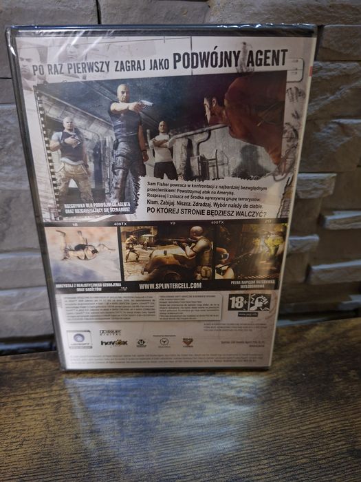 Tom Clancy's Splinter Cell Double Agent pc polskie nowe wydanie