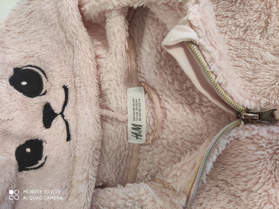 Ciepły sweterek hm 122/128