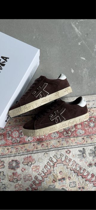 кеди премиата преміата обувь premiata кроссовки steve madden замшеві