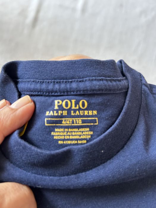 T-shirt azul Polo Ralph Lauren 4 anos