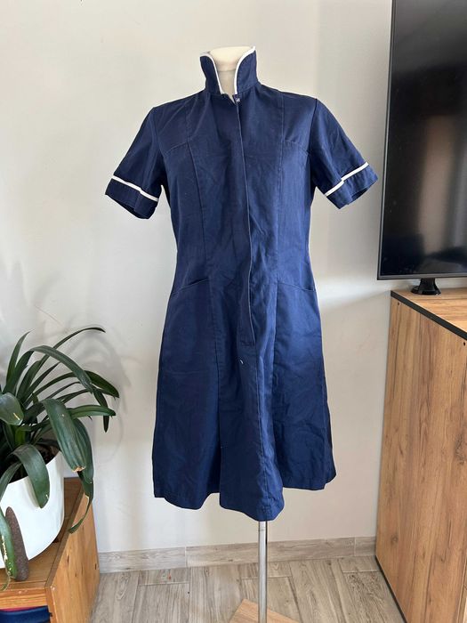 Sukienka medyczna granatowa uniform Alexandra 38 M 10
