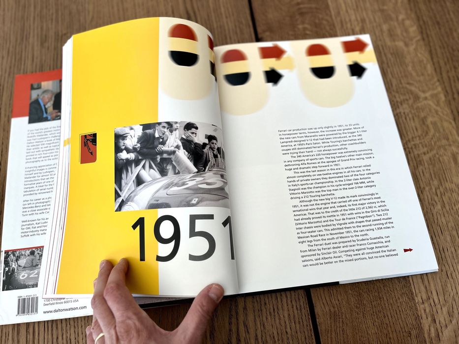 Livro "Ferrari by Mailander"