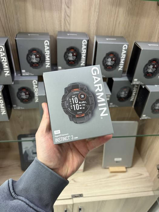 Garmin Instinct 3 Solar 50mm Нові! Оплата Частинами!
