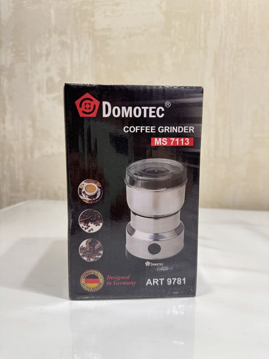 Кофемолка Domotec MS 7113 металлическая (300 W)