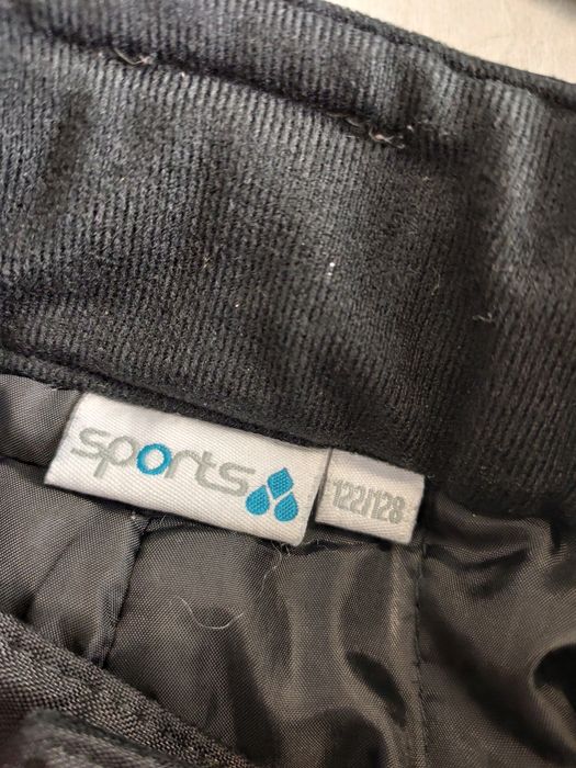 Sports zimowe spodnie narciarskie dziecięce 122-128 cm