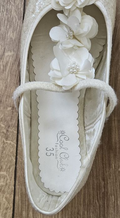 Cool Club Buty Baletki Komunia Ślub Wizytowe cekiny 35 rozmiar Smyk
