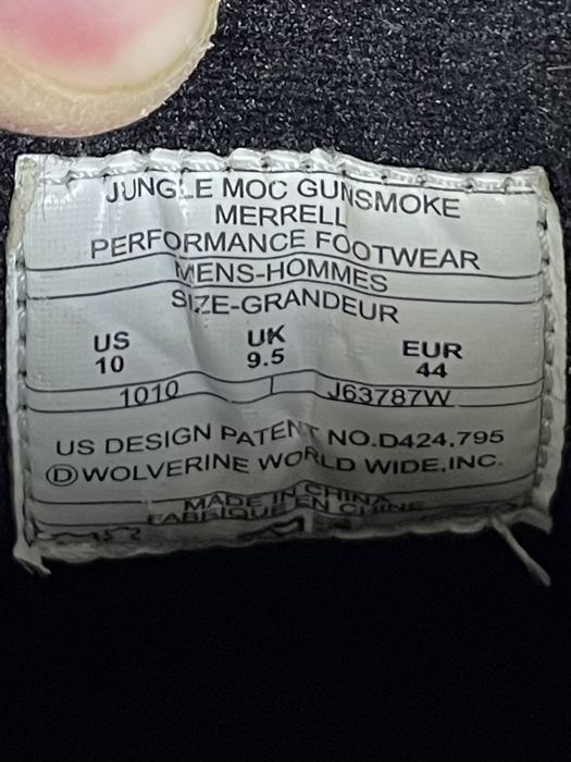 Merrell кроссовки полуботинки 44 размер кожаные серые