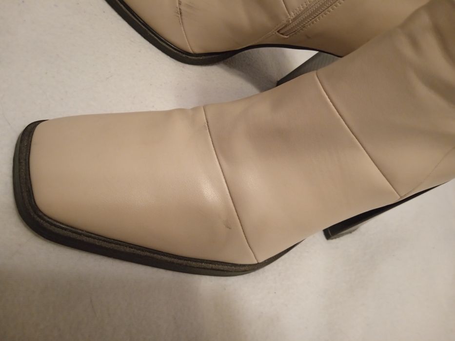 Kozaczki z kwadratowym noskiem Hetsoles