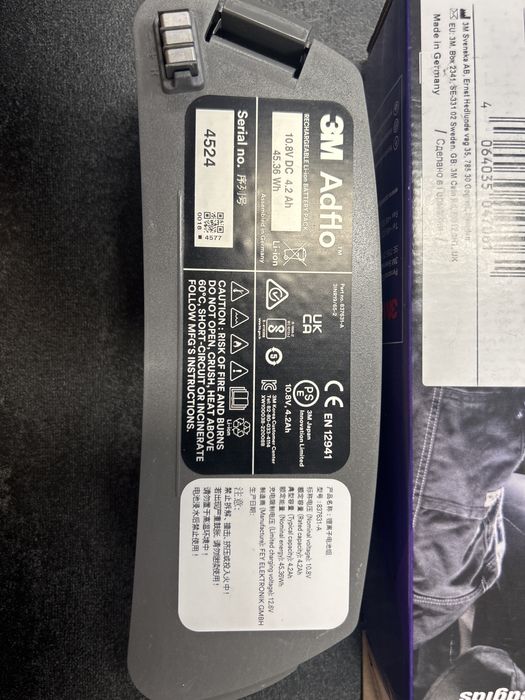 Bateria 3M Adflo 4.2 Ah