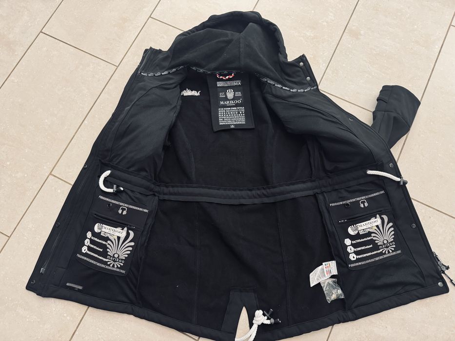 Marikoo kurtka/płaszcz softshell damska wiosna logowana,extra stan M