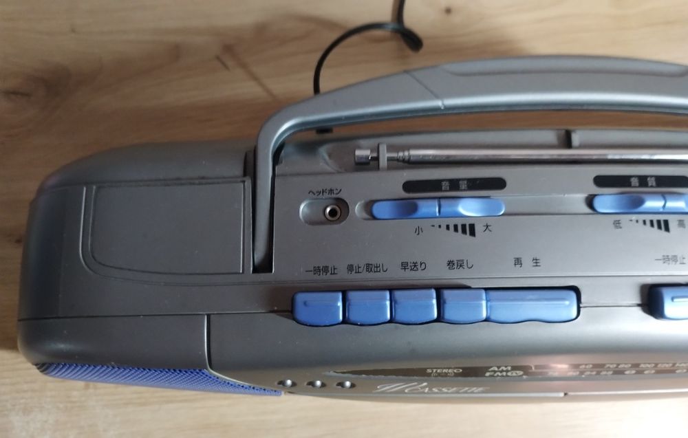 Магнітола OHM WCassette MCR-367, повністю робоча